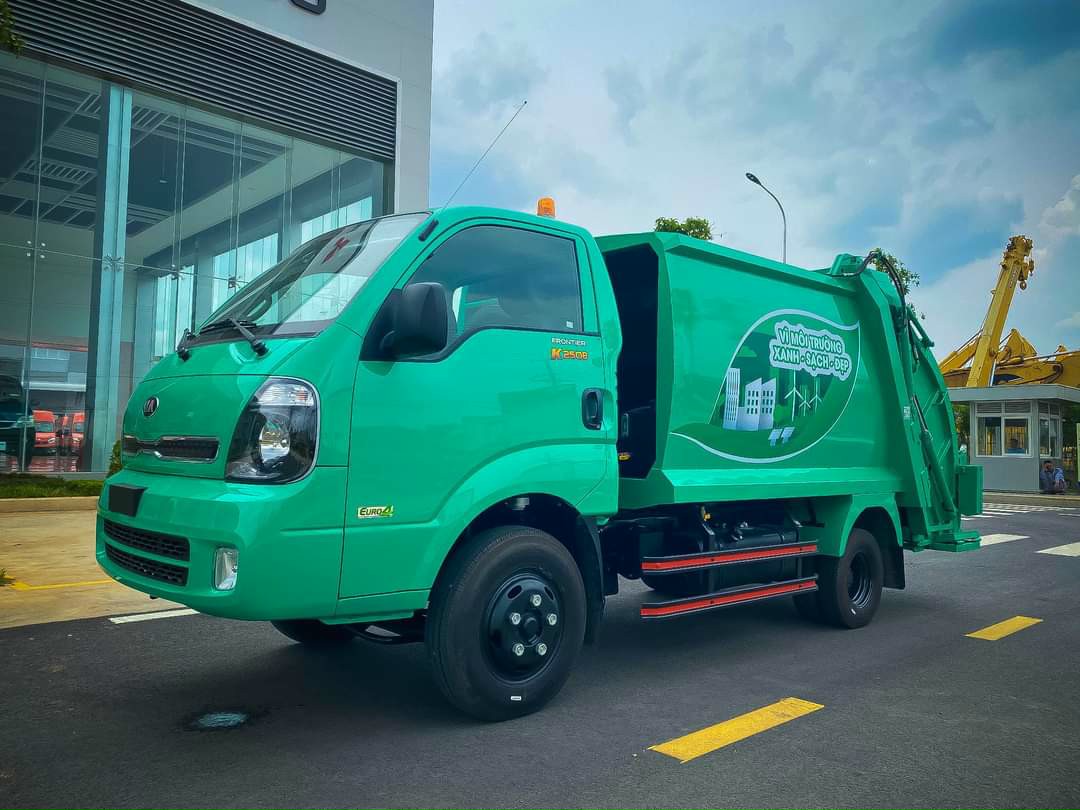GIỚI THIỆU XE KIA K250 ÉP RÁC